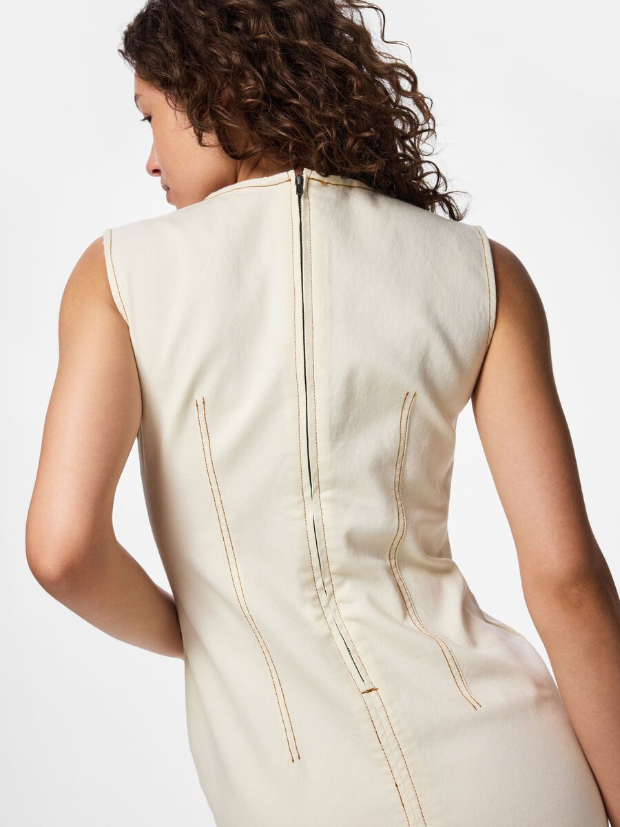 Carousel image - VESTITO MIDI, Sweet Corn | 4