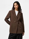 Product image thumbnail - PCNOLINE LOOSE FIT BLAZER, Hot Fudge | 1