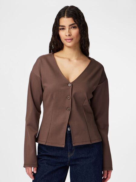 Pieces PCGUNHILD CARDIGAN, Coffee Quartz, highres - 17166917_CoffeeQuartz_003.jpg