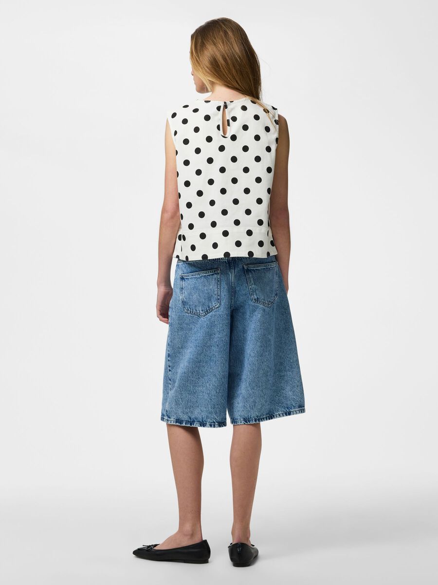 Carousel image - PCSALUME DENIM OBERTEIL, Bright White | 2