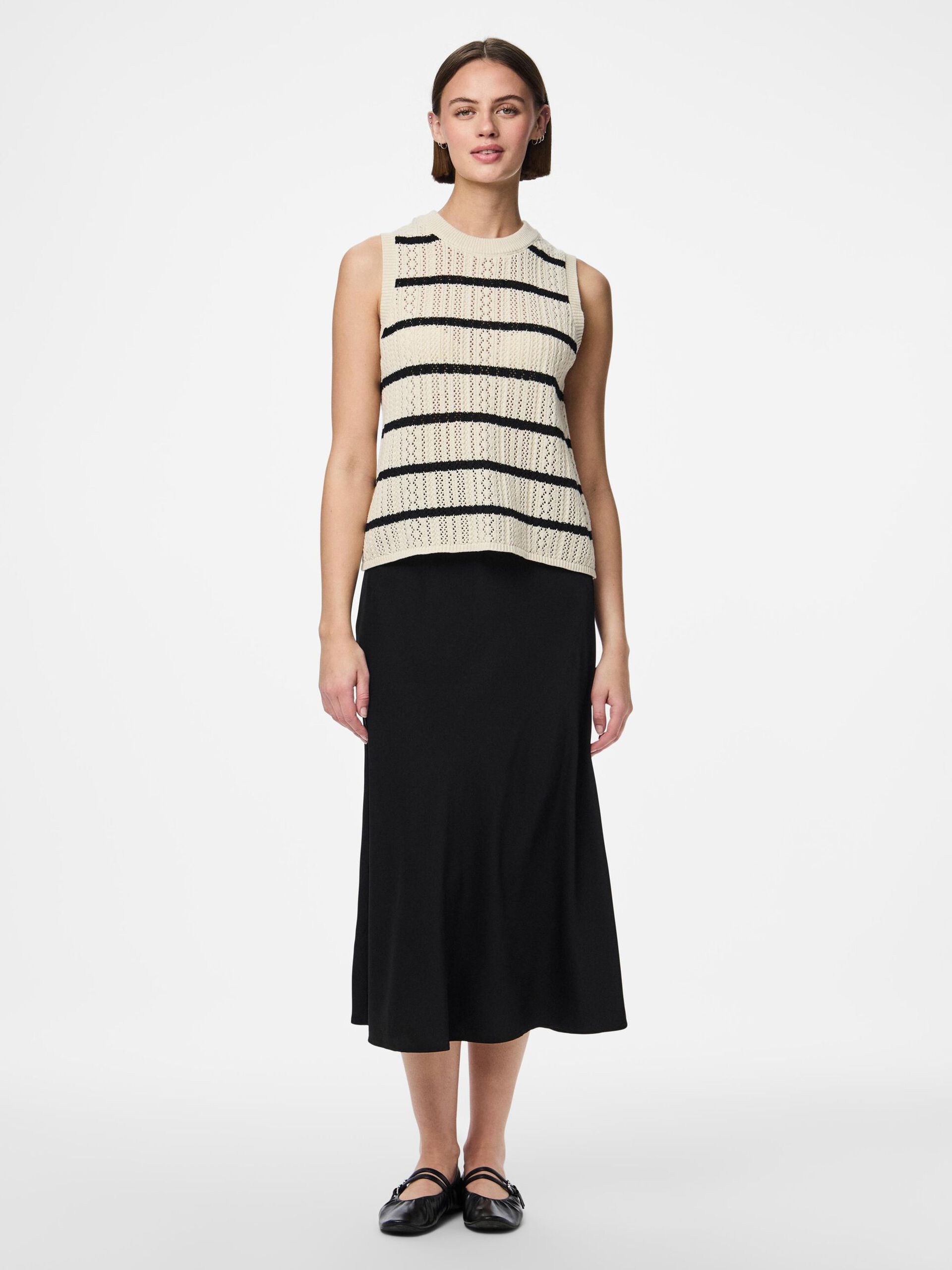 Carousel image - PCNUKA TOP EN MAILLE, Birch | 3