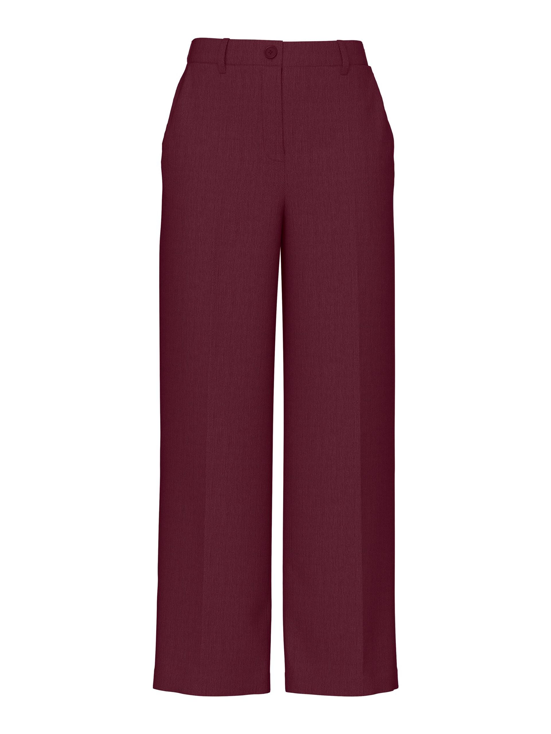 Carousel image - PCKAMIL WIDE-LEG TROUSERS, Tawny Port | 6