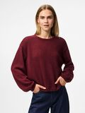 Product image thumbnail - PCIDA KNITTED PULLOVER, Tawny Port | 1