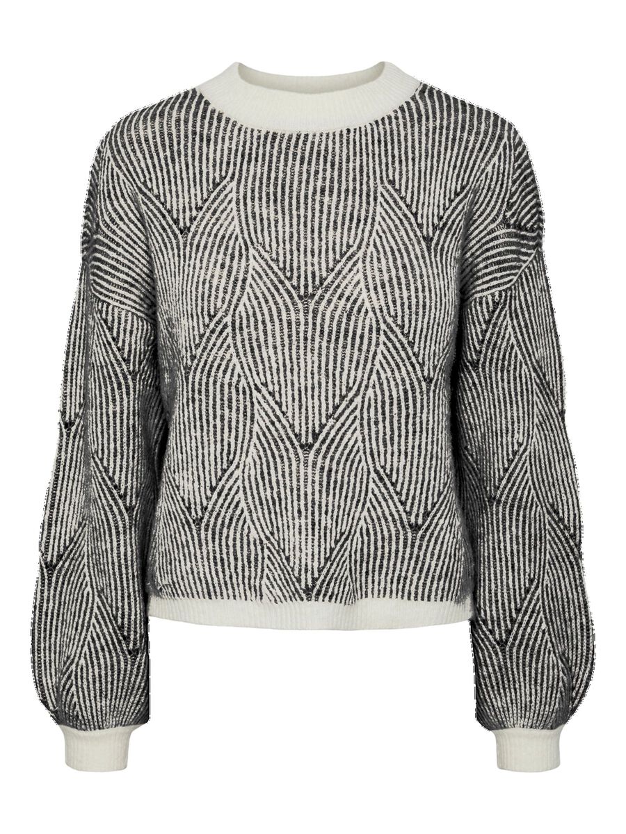 Product carousel image - PCJENNA KNITTED JUMPER, Whitecap Gray | 2