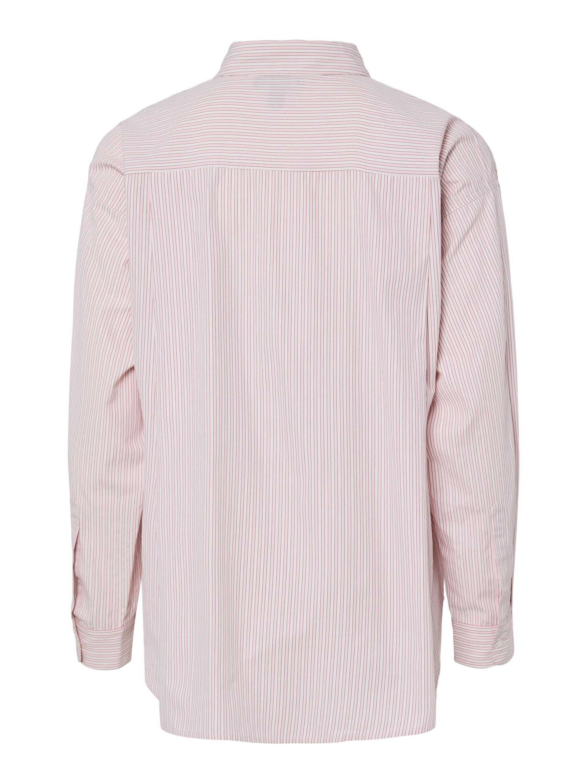 Carousel image - PCFEMME STRIPED SHIRT, Bright White | 6
