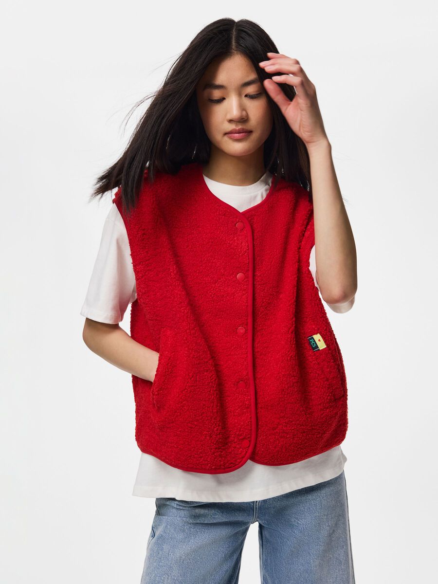 Carousel image - PCKATTY TEDDY VEST, Adrenaline Rush | 1