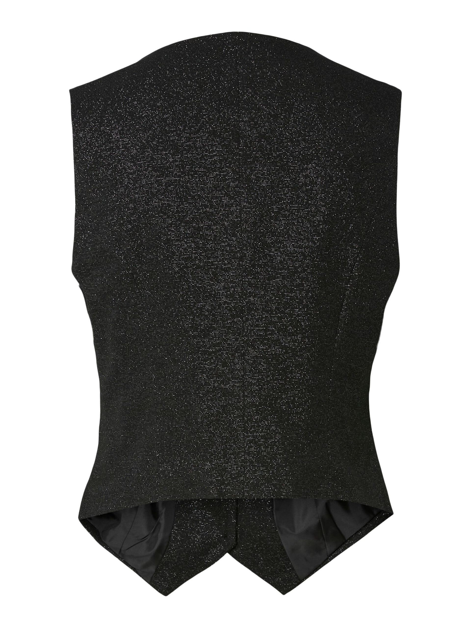 Carousel image - PCBOSELLA GLITTER WAISTCOAT, Black | 7