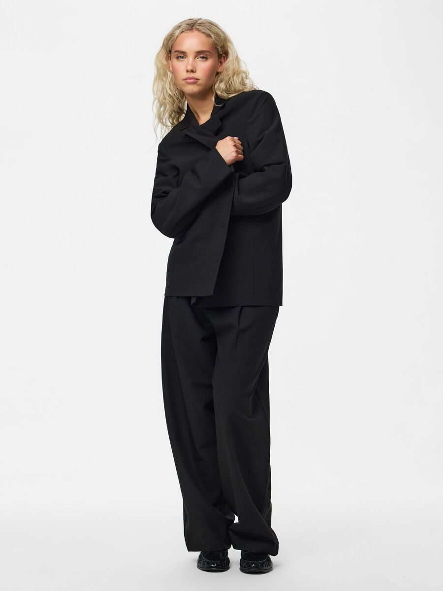 Carousel image - PCBOSELLA LOOSE BLAZER, Black | 5
