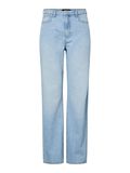 Product image thumbnail - PCKATE HW  STRAIGHT FIT JEANS, Light Blue Denim | 1