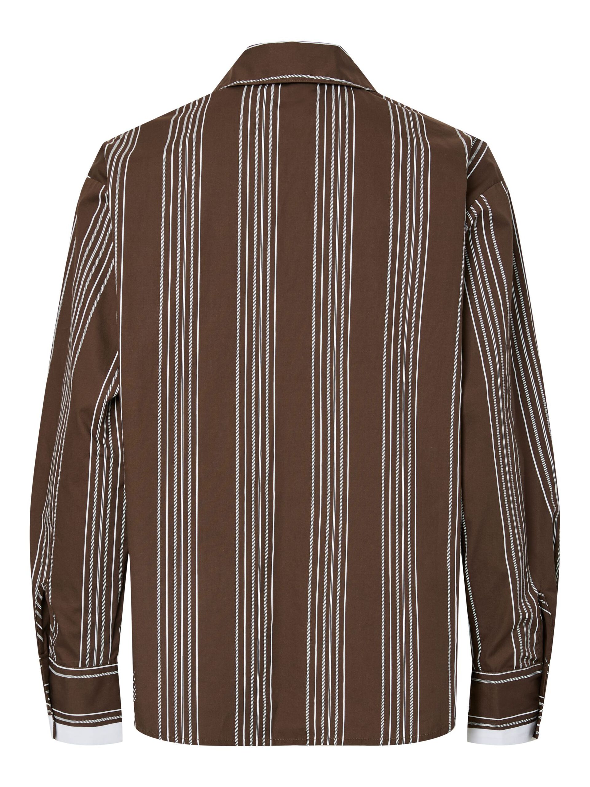 Carousel image - PCJAMIE GESTREIFTES LOOSE FIT HEMD, Delicioso | 8