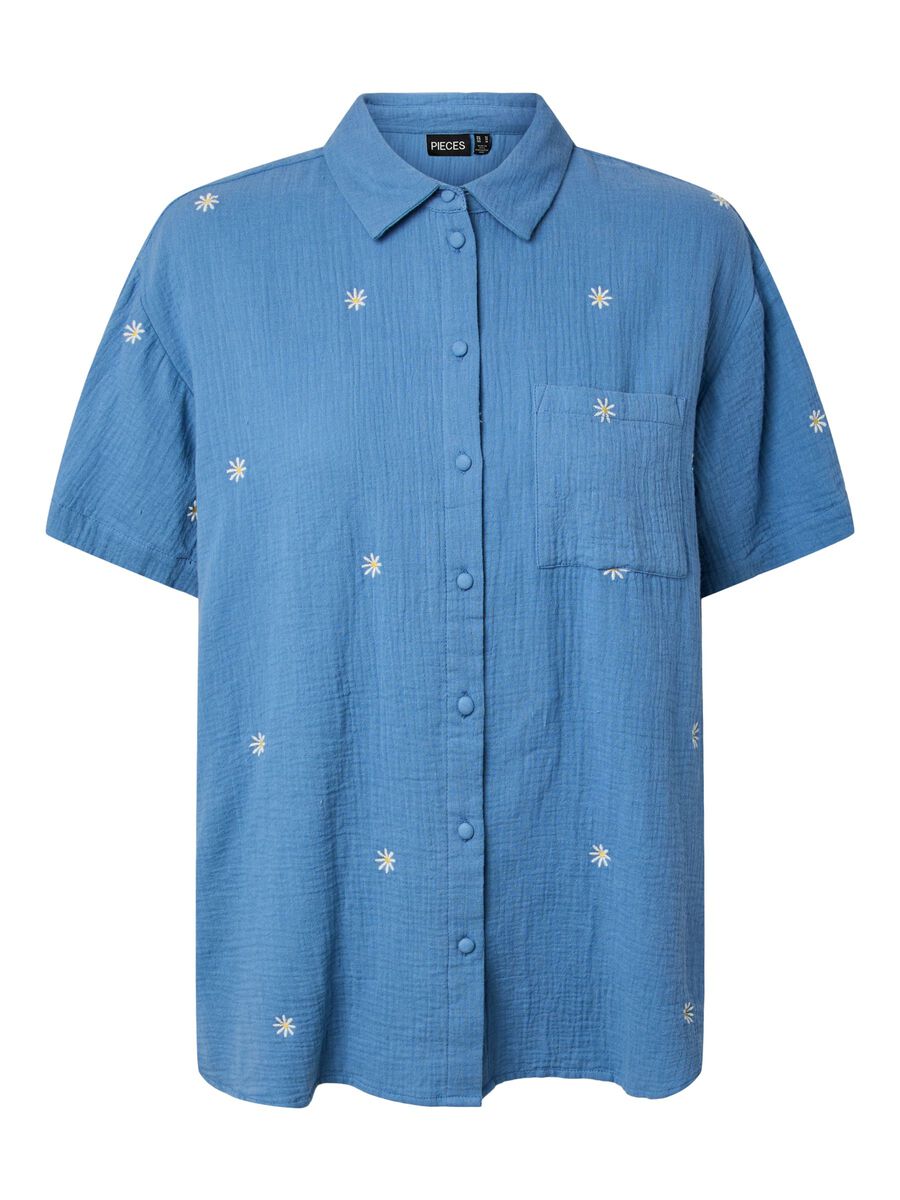 Carousel image - CAMICIA A MANICHE CORTE, Riverside | 7