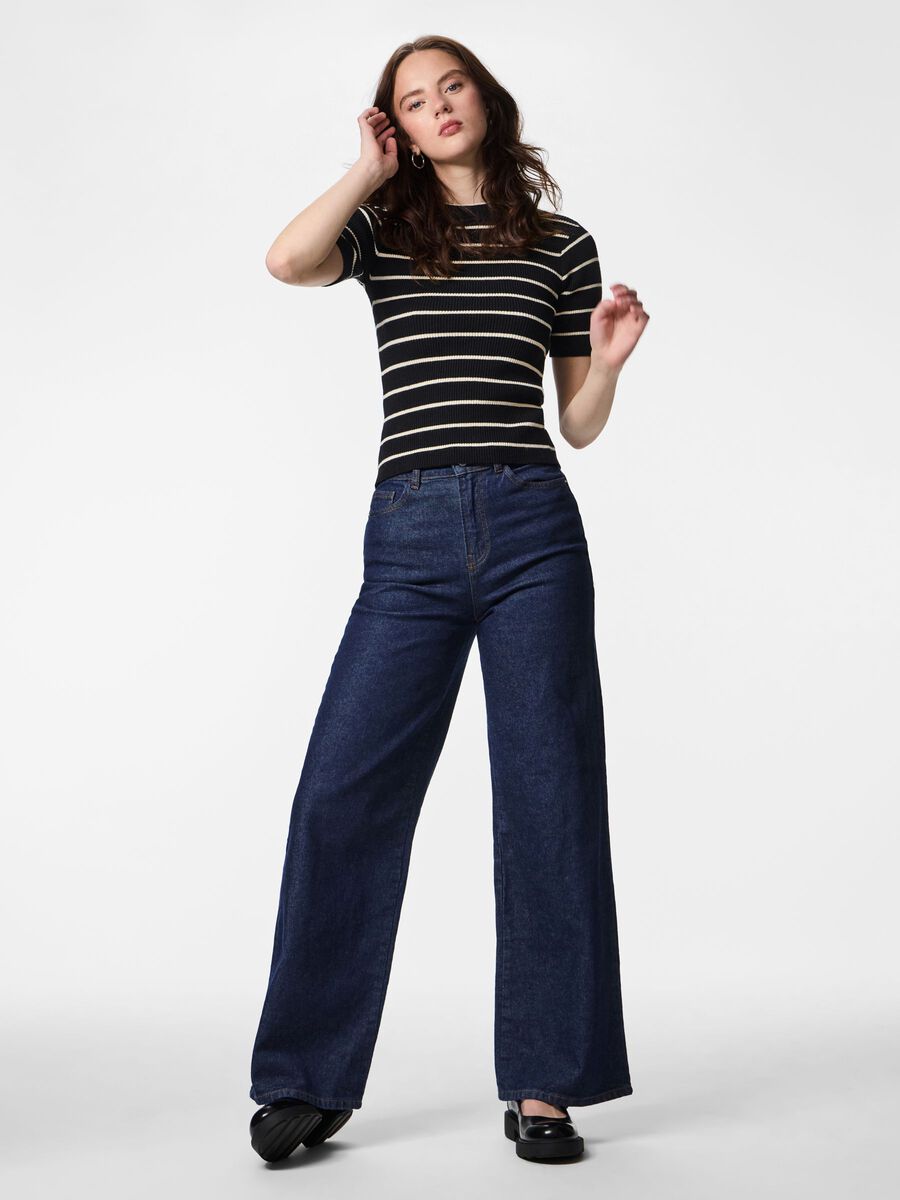 Carousel image - PCMIRA STRICKOBERTEIL, Black | 3