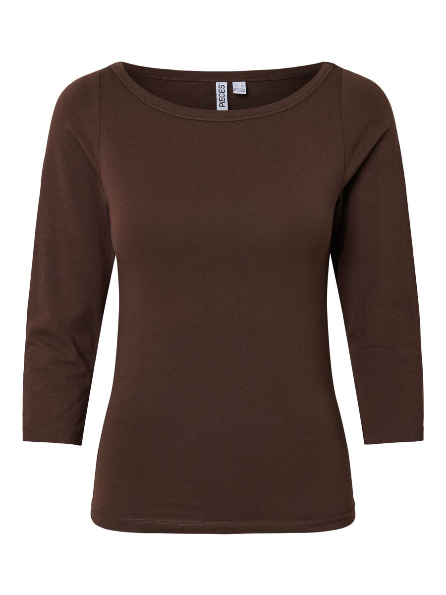 Product carousel image - TOP Z RĘKAWEM 3/4, Hot Fudge | 2