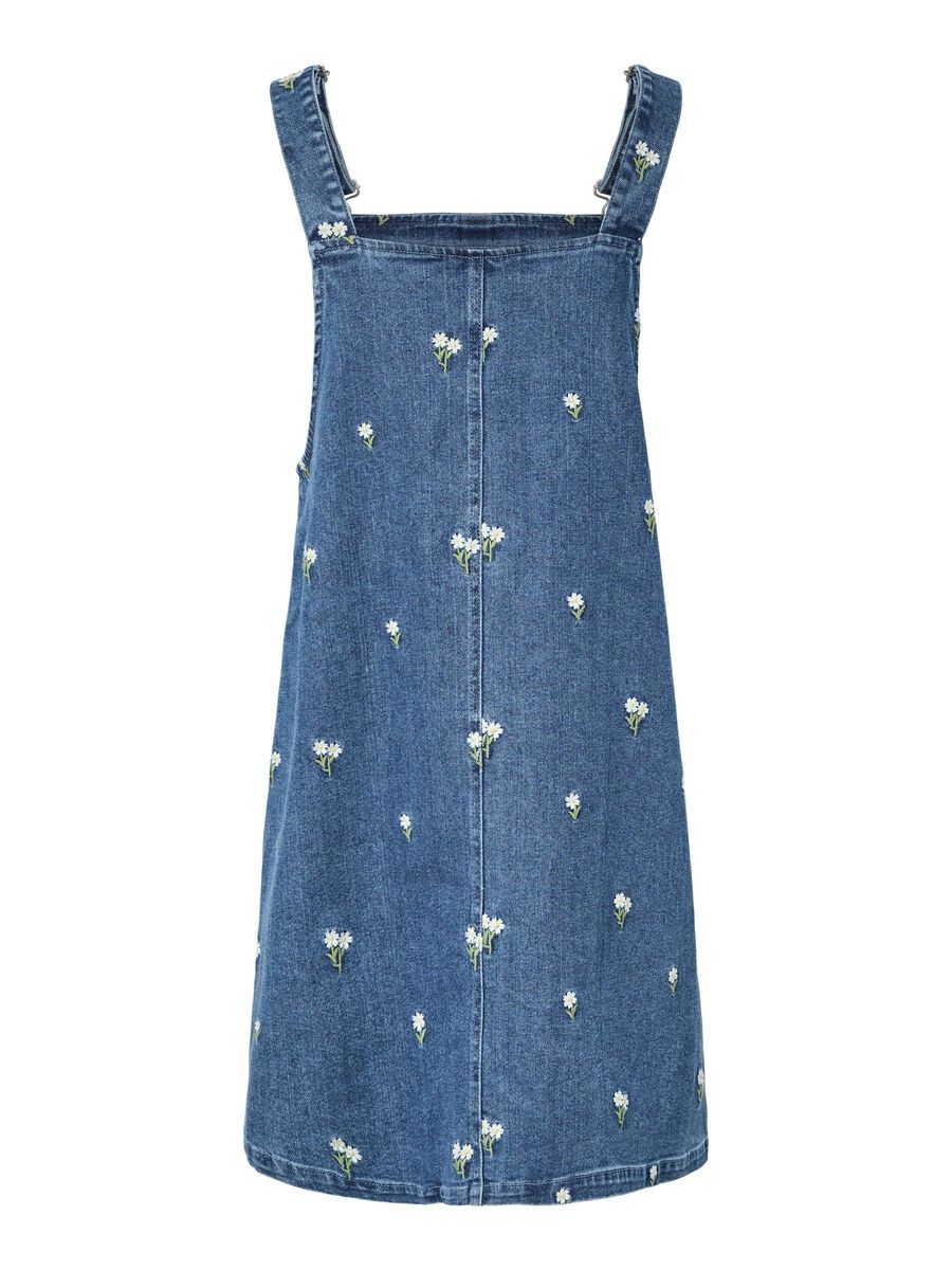 Carousel image - PCFLORA DENIM SPENCER DRESS, Medium Blue Denim | 6