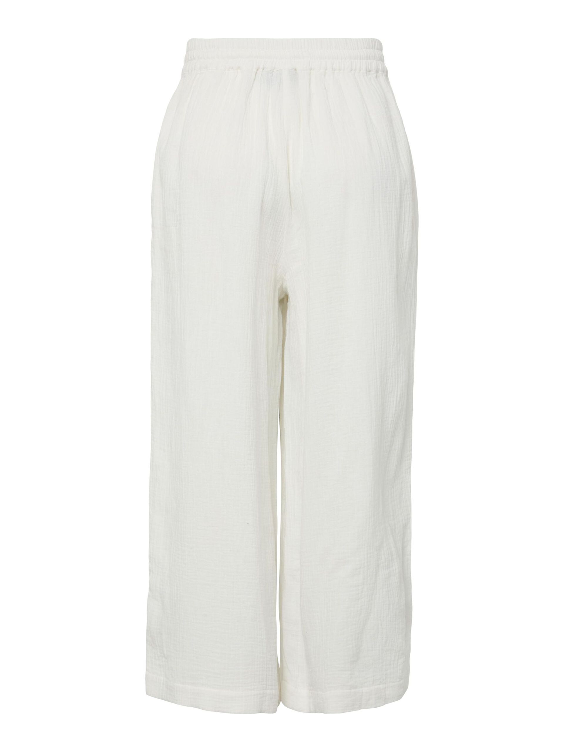 Carousel image - PCSASTINA TH - MOUSSELINE JUPE-CULOTTE, Cloud Dancer | 8