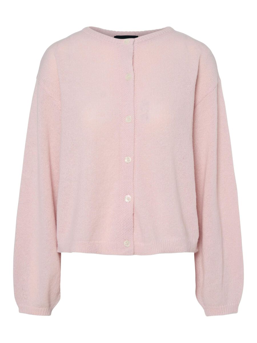 Carousel image - PCIDA STRIKKET CARDIGAN, Roseate Spoonbill | 5