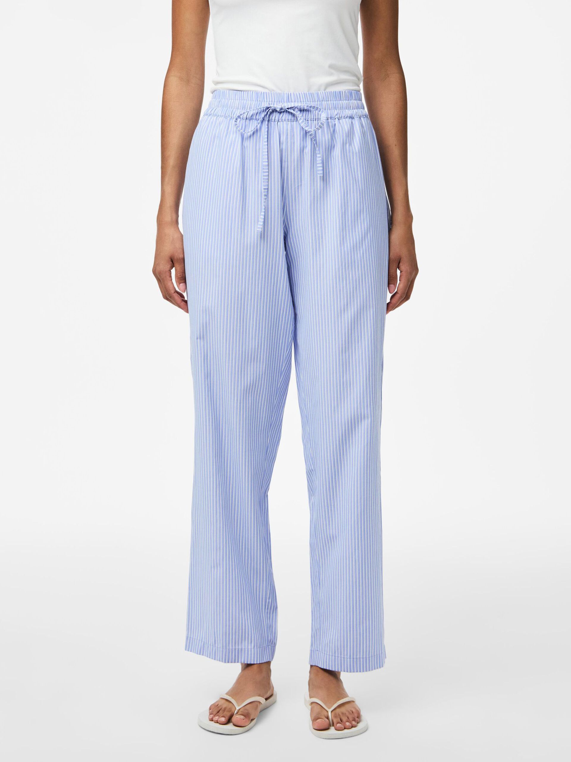Carousel image - PCFEMME PANTALON, Cornflower Blue | 3