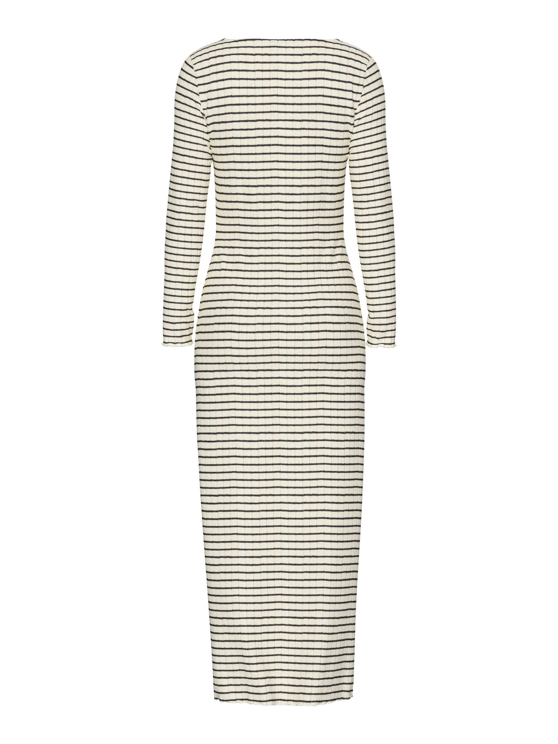 Carousel image - PCIRIS MIDI DRESS, Birch | 6