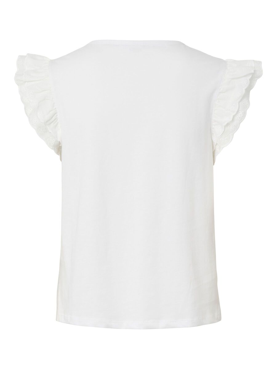 Product carousel image - PCPANDRIA EMBROIDRY  BLOUSE, Bright White | 2