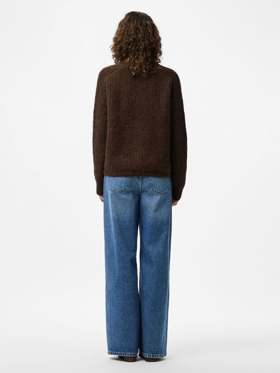Carousel image - PCCLEO TYKK PULLOVER, Hot Fudge | 2