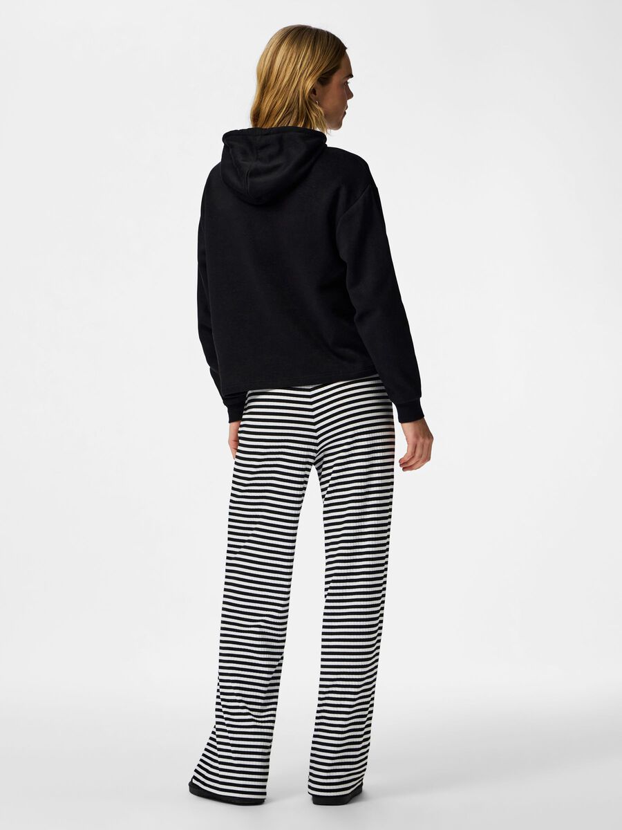 Product carousel image - PCLAYA MW WIDE-LEG BROEK, Black | 2