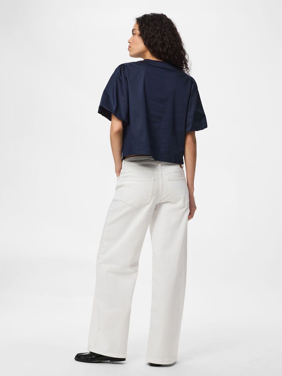 Product carousel image - PCBLAIR - LONGUEUR 2/4 TOP, Maritime Blue | 2