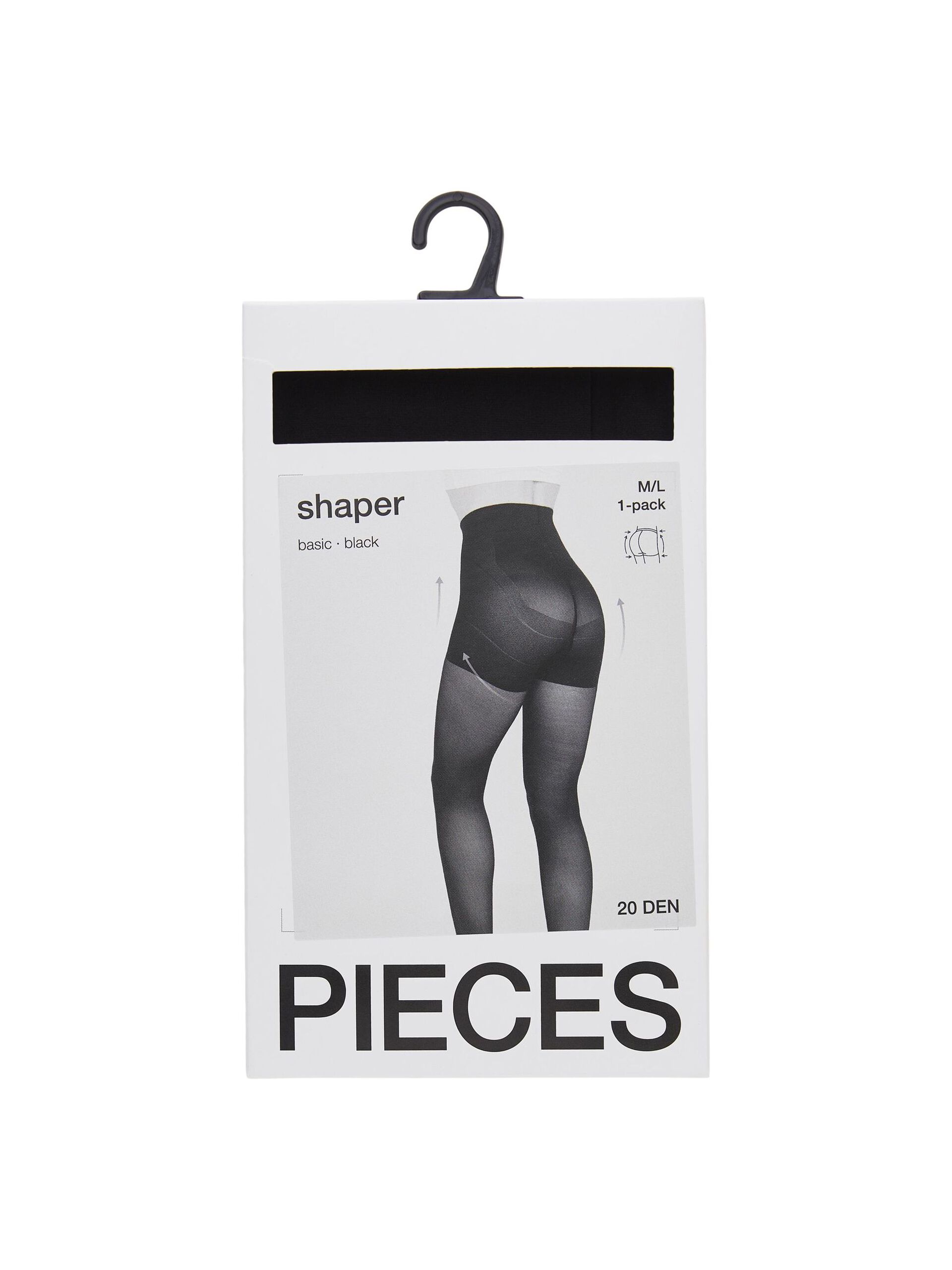 Carousel image - PCSHAPER 20 DENIER PANTY, Black | 6