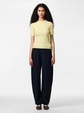 Product image thumbnail - PCMIRA  KNITTED TOP, French Vanilla | 3