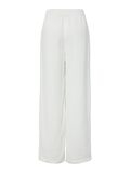 Product image thumbnail - PCSASTINA HW MUSSELIN WIDE-LEG TROUSERS, Cloud Dancer | 7