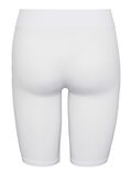 Product image thumbnail - PCLONDON NYLON BIKE SHORTS, Bright White | 6