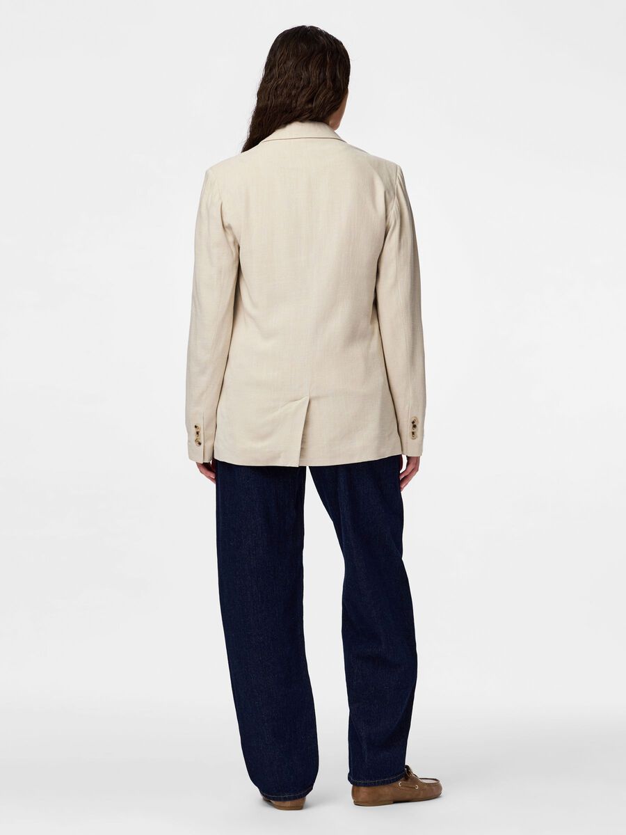 Product carousel image - PCVINSTY  BLAZER, Silver Lining | 2