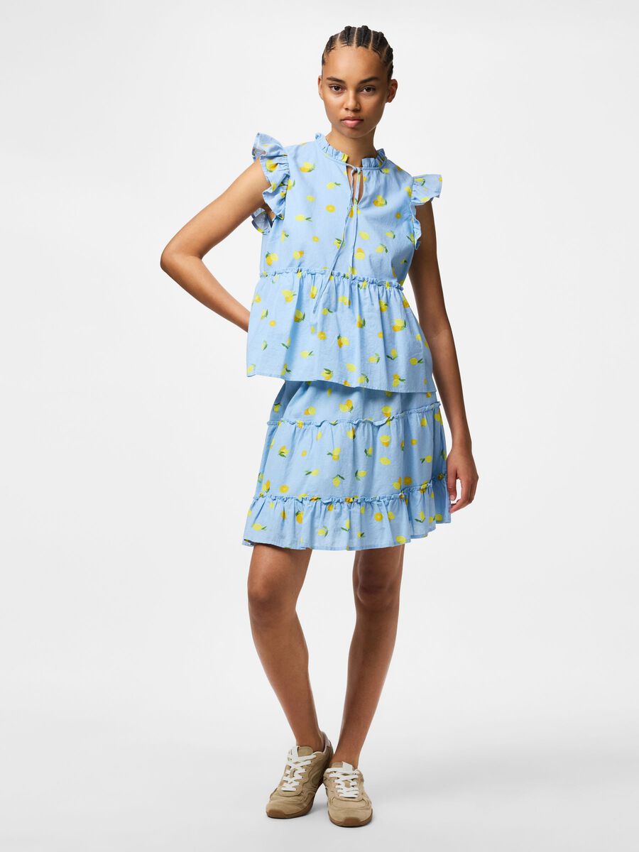 Carousel image - TOP BEZ RĘKAW&Oacute;W, Cashmere Blue | 5