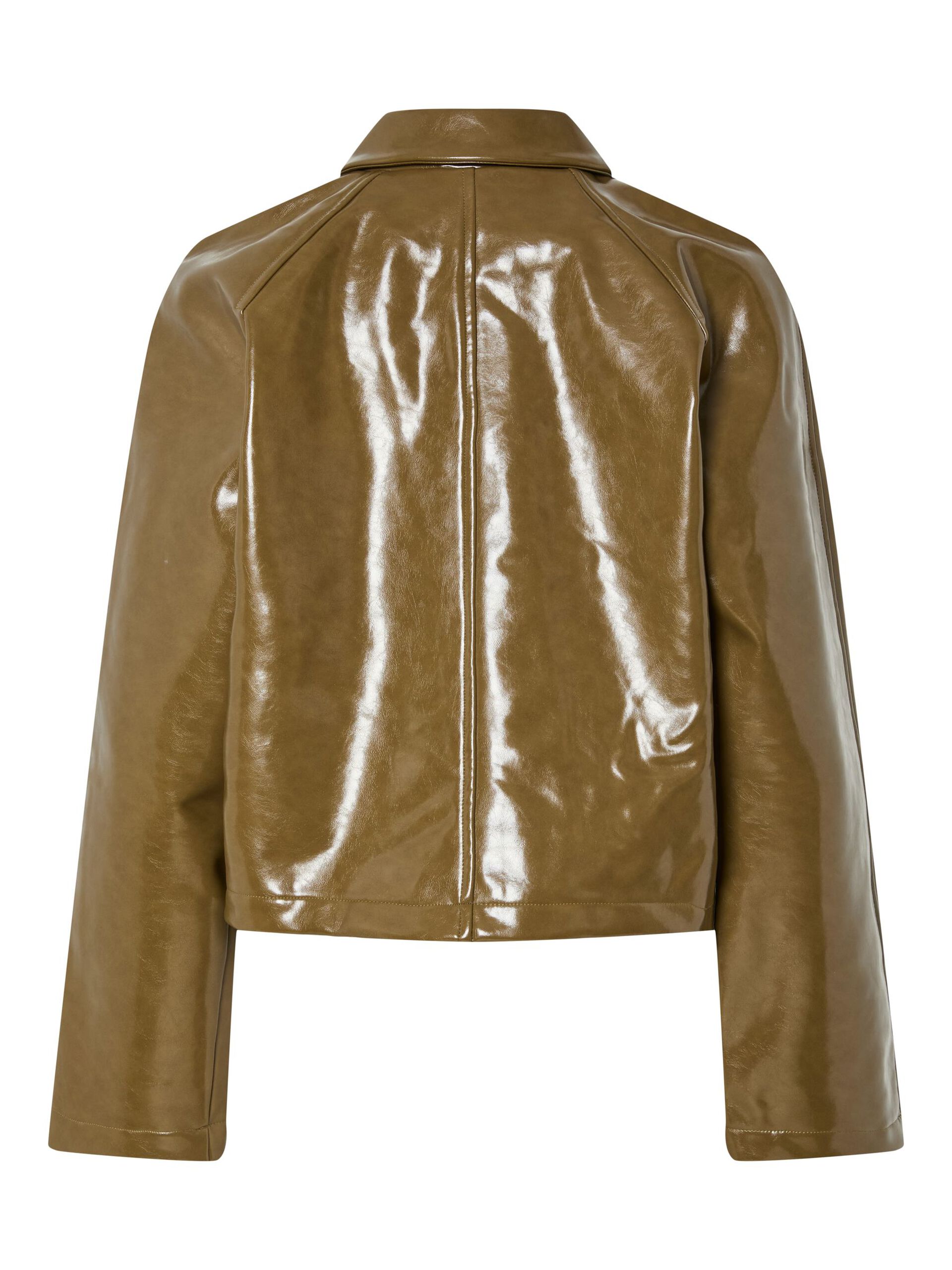 Carousel image - PCMERRY COATED JACKET, Military Olive | 8