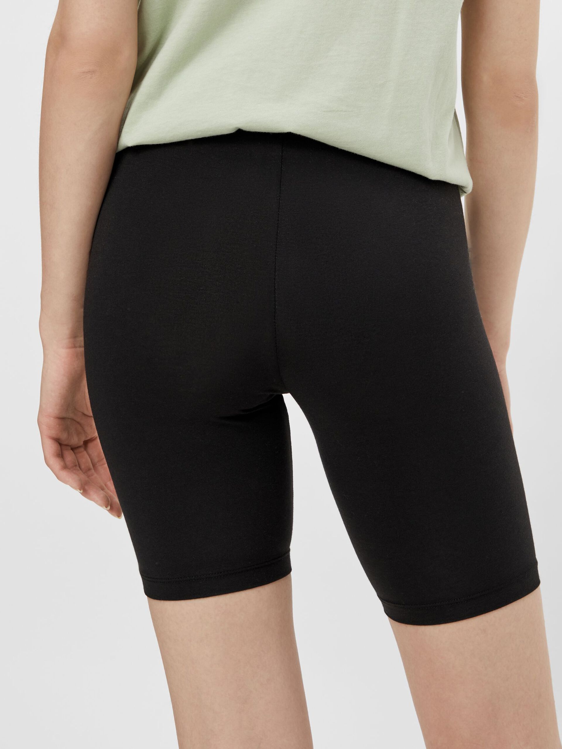 Carousel image - PCKIKI BASIC COTTON BIKE SHORTS, Black | 5
