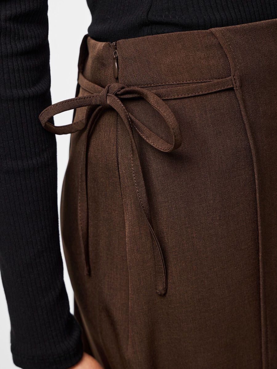 Carousel image - PCJOSSA MW TROUSERS, Hot Fudge | 4