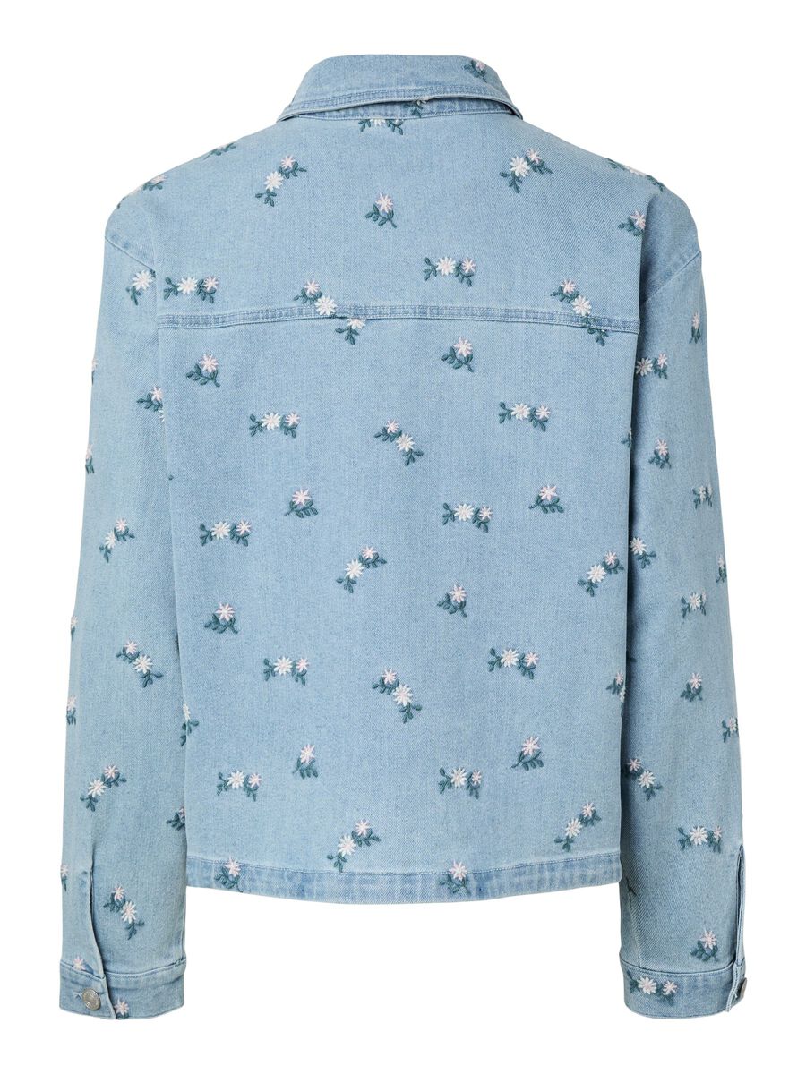 Product carousel image - PCFLORA  DENIM SHIRT, Light Blue Denim | 2