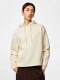 Product image thumbnail - PCCHILLI HOODIE, White Pepper | 1