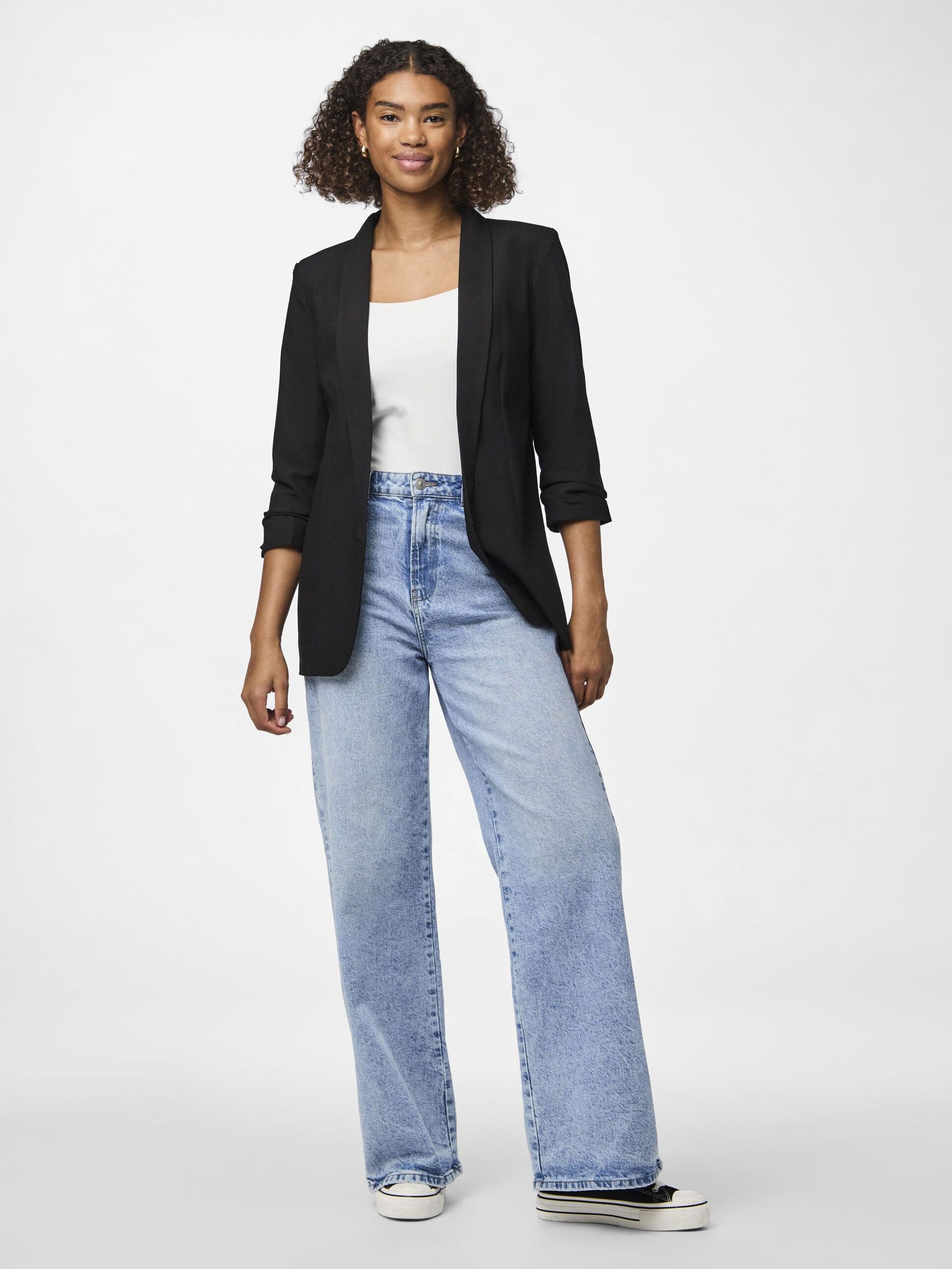 Carousel image - PCBOSELLA BLAZER, Black | 5