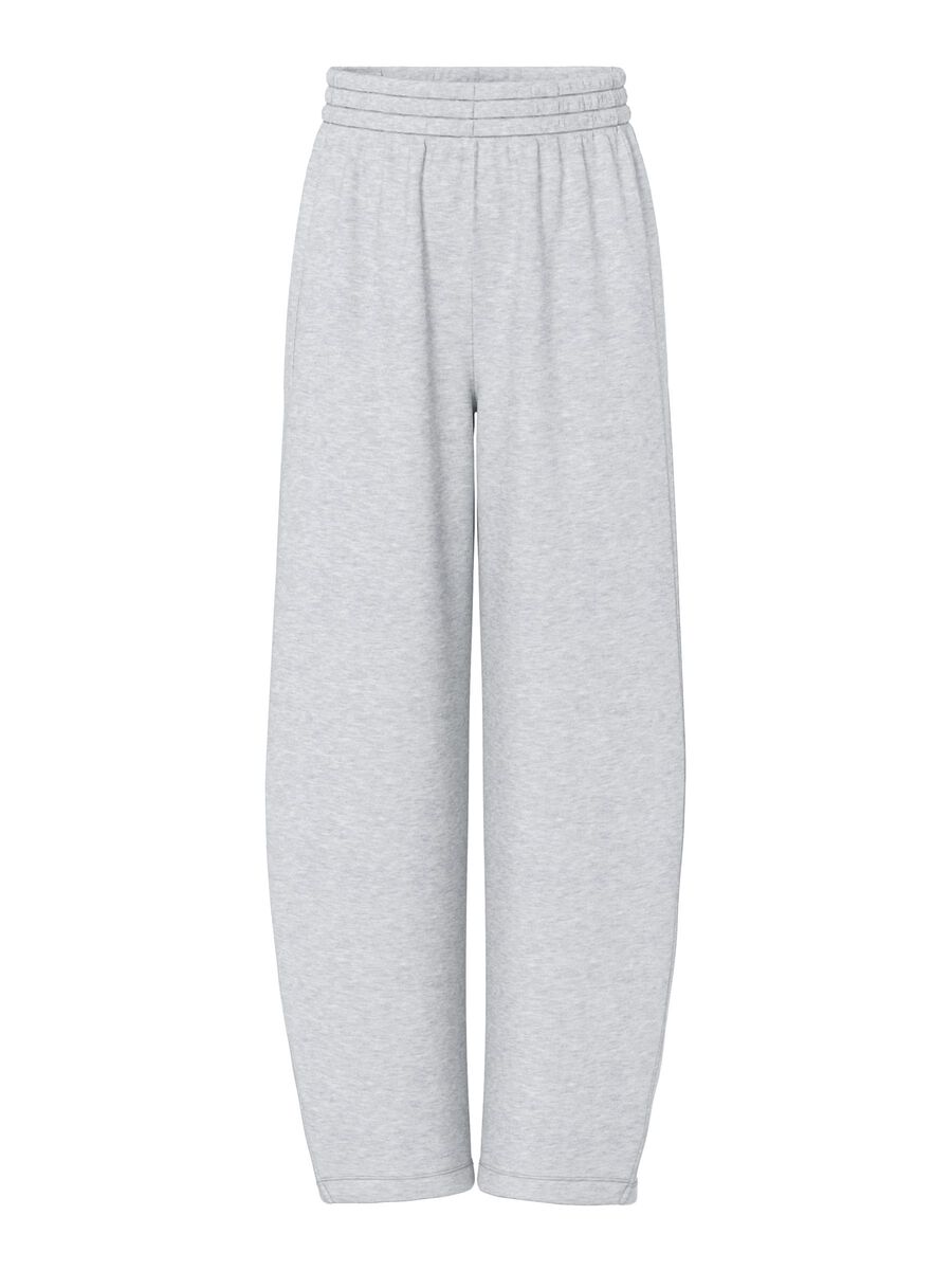 Carousel image - PCFILUCCA MW BARREL SWEATBUKSER, Light Grey Melange | 6