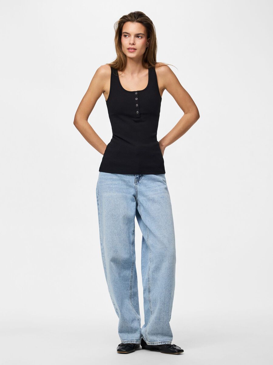 Product carousel image - PCKITTE  TANK TOP, Black | 1