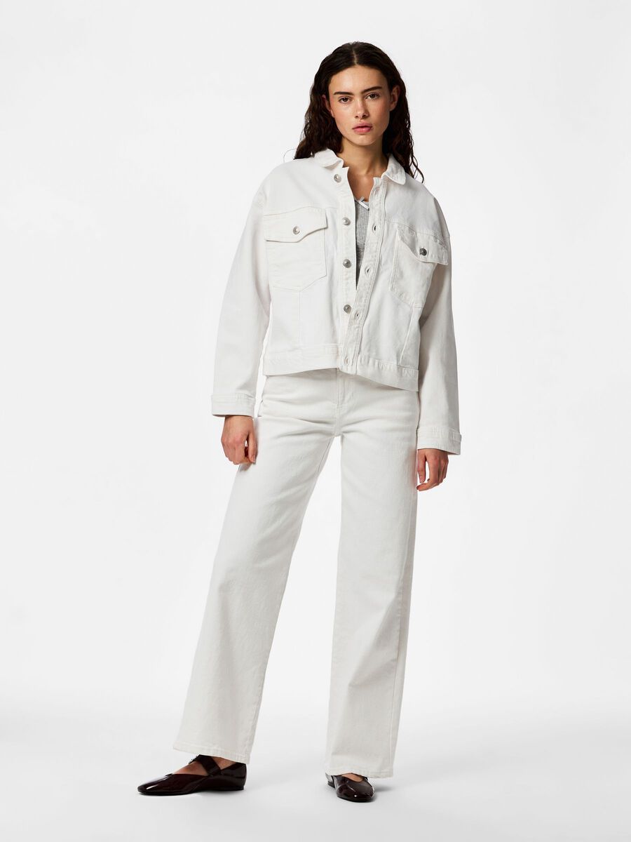 Carousel image - GIACCA IN DENIM, Bright White | 6