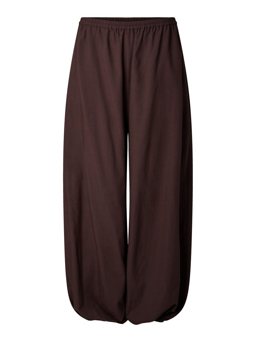 Carousel image - PCSMILLA MW BALOON TROUSERS, Hot Fudge | 5