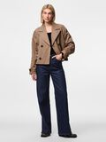 Product image thumbnail - PCSCARLETT KORT TRENCHCOAT, Brown Lentil | 3