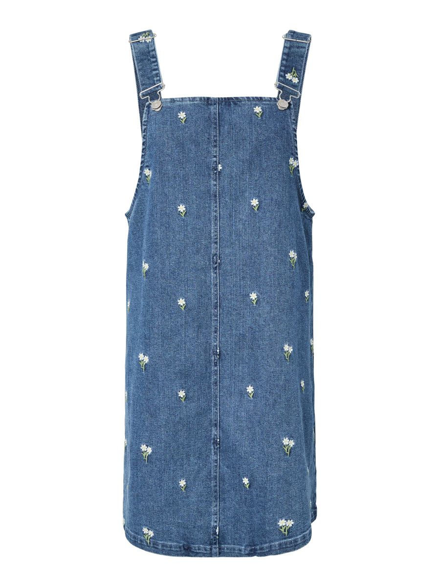 Carousel image - PCFLORA DENIM SPENCER DRESS, Medium Blue Denim | 5