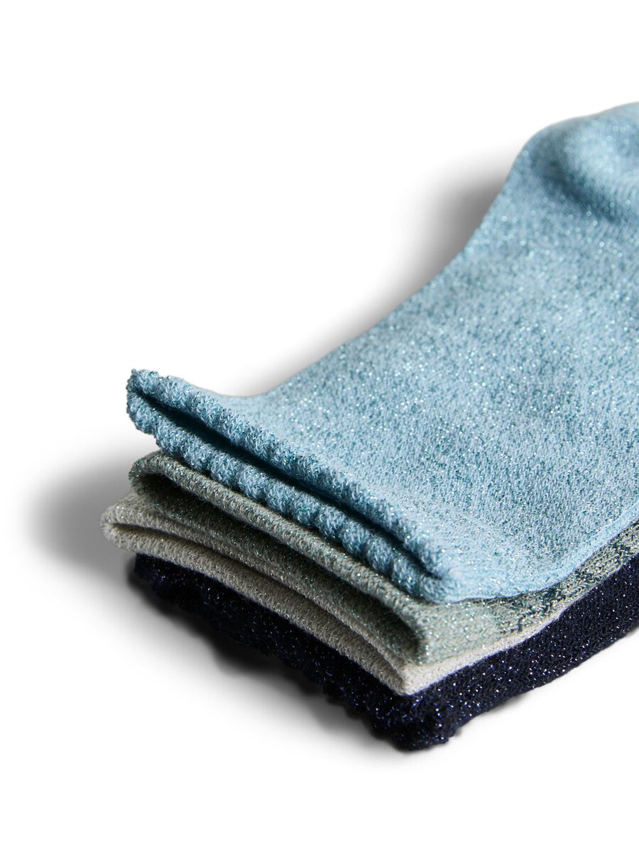 Product carousel image 2 PCSEBBY SOCKS, Cashmere Blue