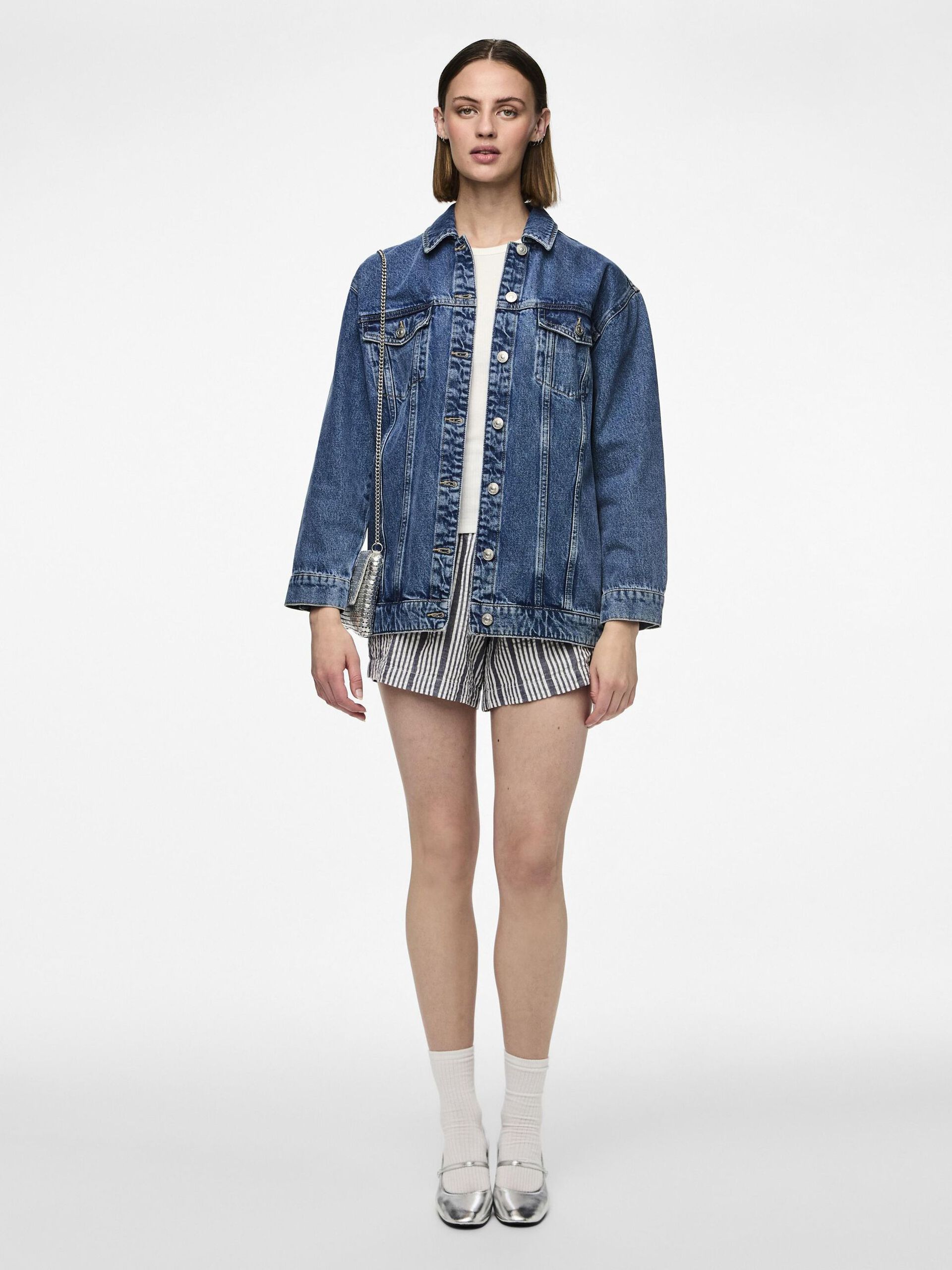 Carousel image - PCRUKA RIBBED TANK TOP, Cloud Dancer | 5