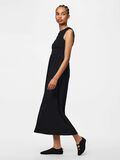 Product image thumbnail - PCBETTY GESMOKT MAXI JURK, Black | 3