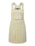 Product image thumbnail - PCBILLO DUNGAREE DENIM DRESS, French Vanilla | 5