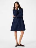 Product image thumbnail - PCGEGGO FLOUNCE  DENIM DRESS, Dark Blue Denim | 5