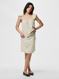 Product image thumbnail - PCPIA MINI LINEN BLEND WRAP SKIRT, Birch | 5